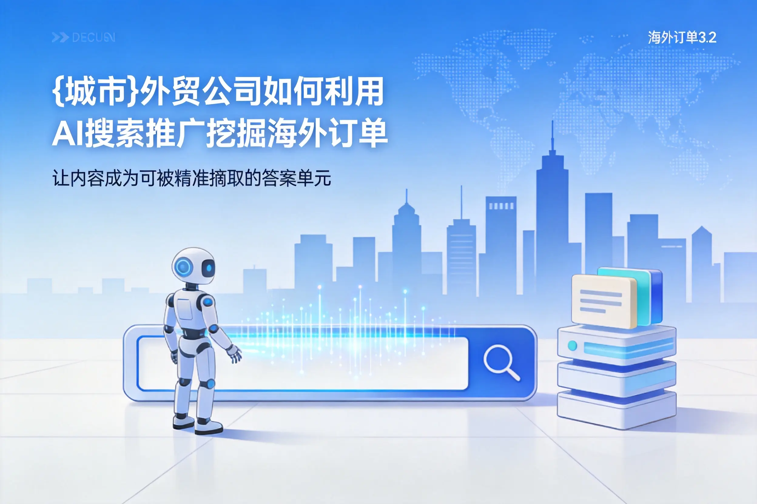 朔州外贸公司如何利用AI搜索推广挖掘海外订单