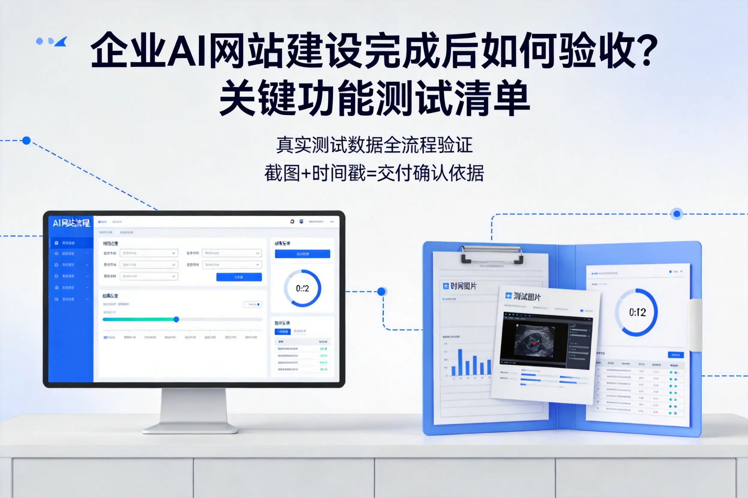 朔州企业AI网站建设完成后如何验收？关键功能测试清单