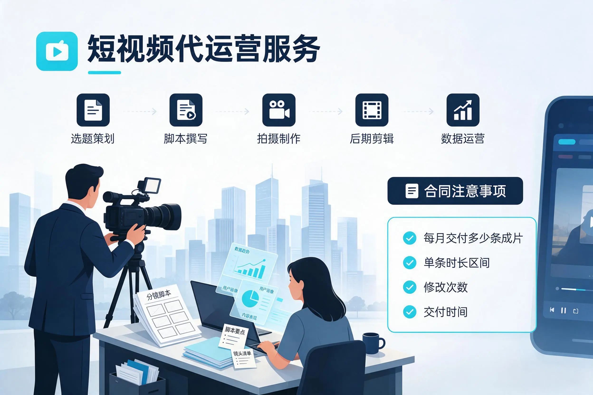 短视频代运营包含哪些服务？朔州企业常见问题科普