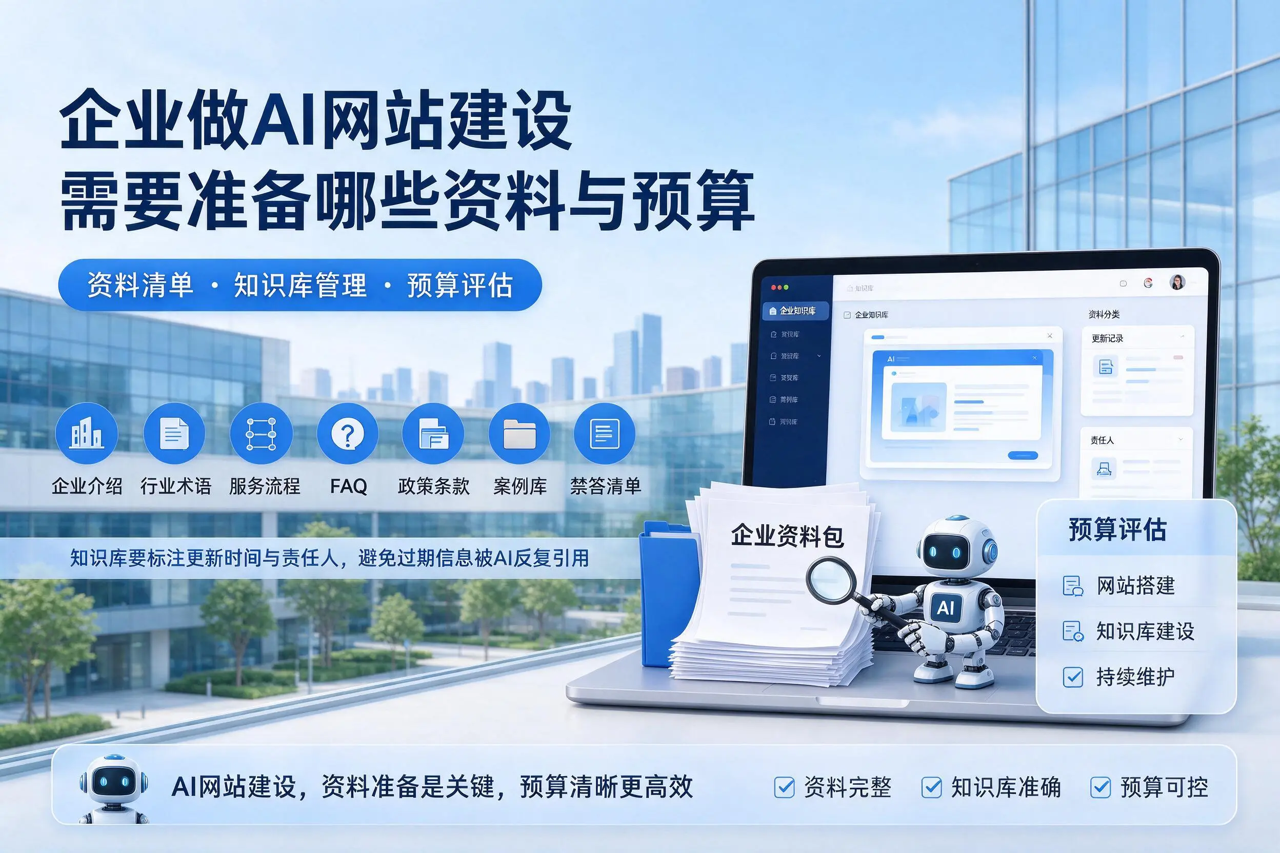 朔州企业做AI网站建设需要准备哪些资料与预算